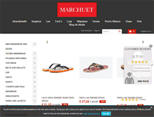 Tablet Screenshot of marchuet.com